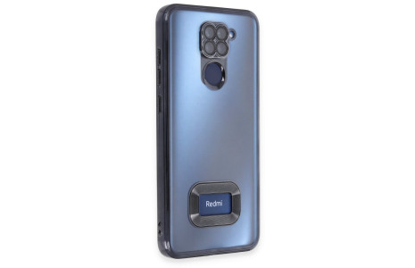 Newface Xiaomi Redmi Note 9 Kılıf Slot Silikon - Siyah