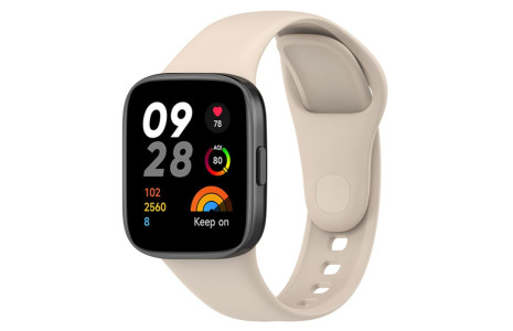 Newface Xiaomi Redmi Watch 3 Klasik Kordon - Bej