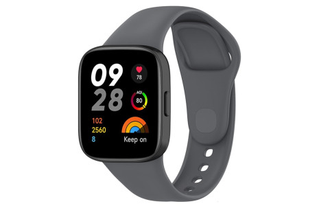 Newface Xiaomi Redmi Watch 3 Klasik Kordon - Füme