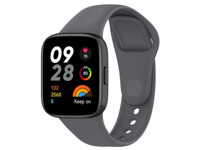 Newface Xiaomi Redmi Watch 3 Klasik Kordon - Füme