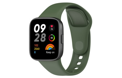 Newface Xiaomi Redmi Watch 3 Klasik Kordon - Haki Yeşil