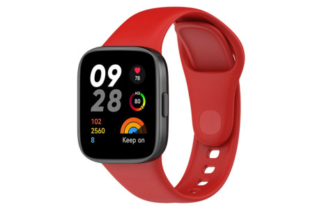Newface Xiaomi Redmi Watch 3 Klasik Kordon - Kırmızı