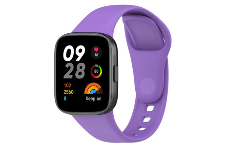 Newface Xiaomi Redmi Watch 3 Klasik Kordon - Lila