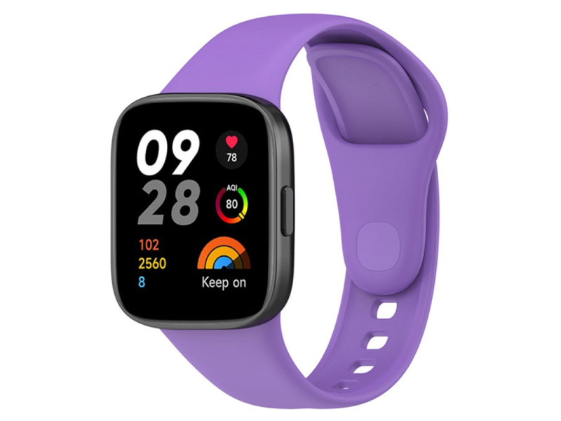 Newface Xiaomi Redmi Watch 3 Klasik Kordon - Lila