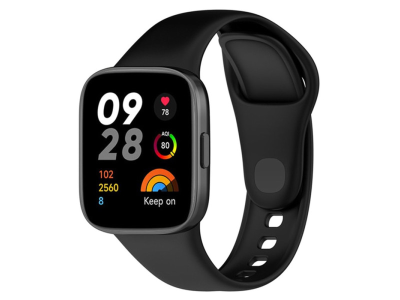 Newface Xiaomi Redmi Watch 3 Klasik Kordon - Siyah