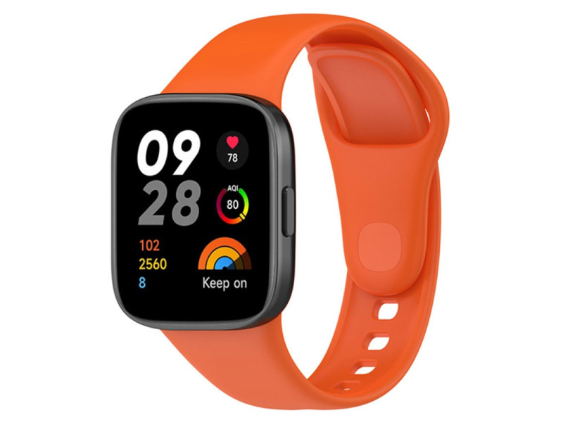 Newface Xiaomi Redmi Watch 3 Klasik Kordon - Turuncu