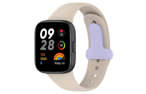 Newface Xiaomi Redmi Watch 3 Origin Silikon Kordon - Bej