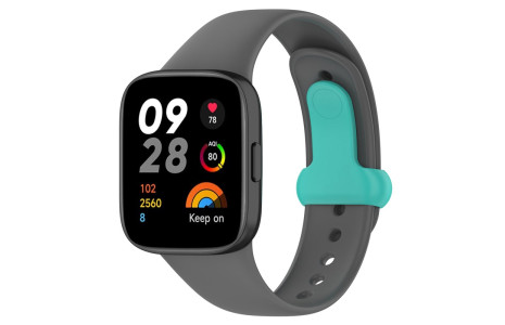 Newface Xiaomi Redmi Watch 3 Origin Silikon Kordon - Füme