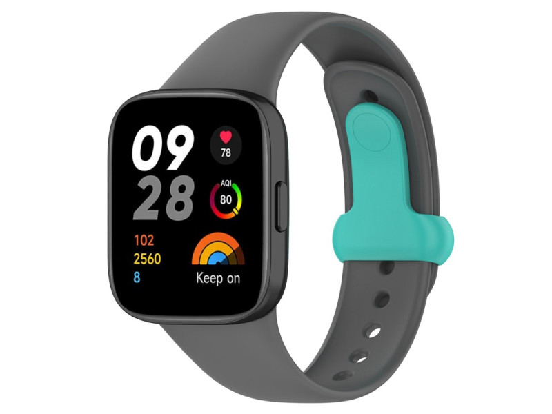 Newface Xiaomi Redmi Watch 3 Origin Silikon Kordon - Füme