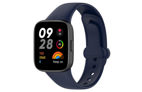 Newface Xiaomi Redmi Watch 3 Origin Silikon Kordon - Lacivert