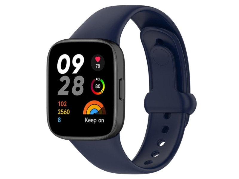 Newface Xiaomi Redmi Watch 3 Origin Silikon Kordon - Lacivert