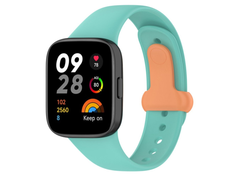 Newface Xiaomi Redmi Watch 3 Origin Silikon Kordon - Turkuaz
