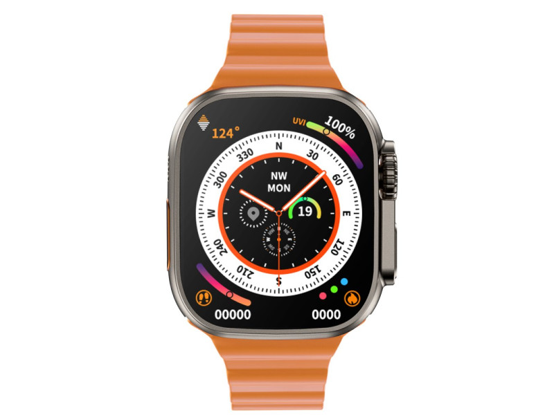 Newface ZD8 Ultra Pro Akıllı Saat - Turuncu