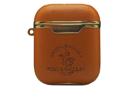 Santa Barbara Polo Racquet Club Airpods 2 (2.nesil) Amaury Kılıf - Kahverengi