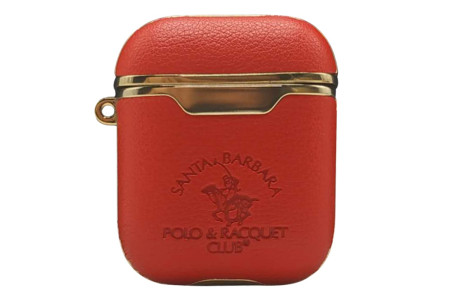 Santa Barbara Polo Racquet Club Airpods 2 (2.nesil) Amaury Kılıf - Kırmızı