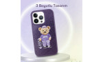 Santa Barbara Polo Racquet Club iPhone 13 Pro Crete Deri Kapak - Kırmızı