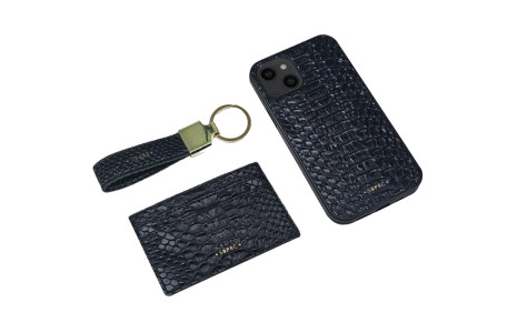 Santa Barbara Polo Racquet Club iPhone 13 Pro Jerome Snake Kapak - Siyah