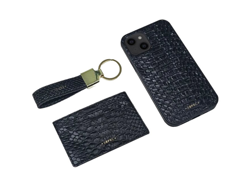 Santa Barbara Polo Racquet Club iPhone 13 Pro Jerome Snake Kapak - Siyah