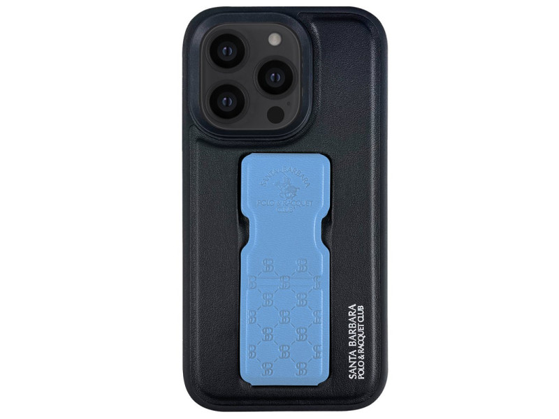 Santa Barbara Polo Racquet Club iPhone 13 Pro Parker Stand Kapak - Mavi