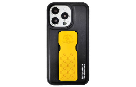 Santa Barbara Polo Racquet Club iPhone 13 Pro Parker Stand Kapak - Sarı