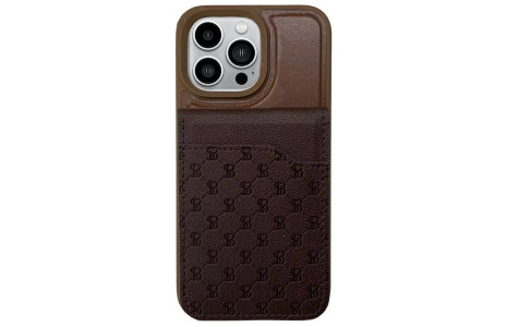 Santa Barbara Polo Racquet Club iPhone 13 Pro Timothy Cüzdanlı Standlı Kapak - Kahverengi