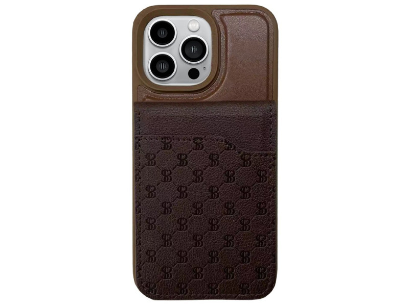 Santa Barbara Polo Racquet Club iPhone 13 Pro Timothy Cüzdanlı Standlı Kapak - Kahverengi