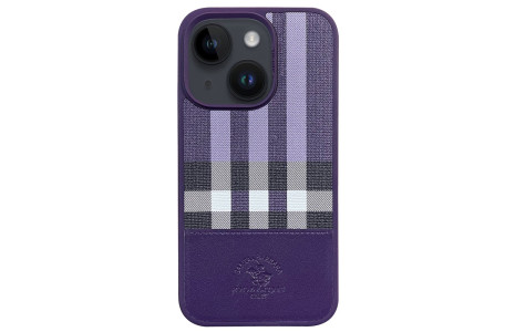 Santa Barbara Polo Racquet Club iPhone 14 Cyril Magsafe Kapak - Mor