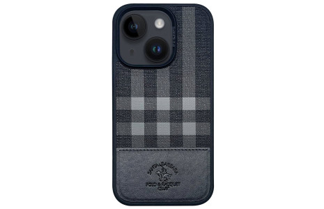 Santa Barbara Polo Racquet Club iPhone 14 Cyril Magsafe Kapak - Siyah