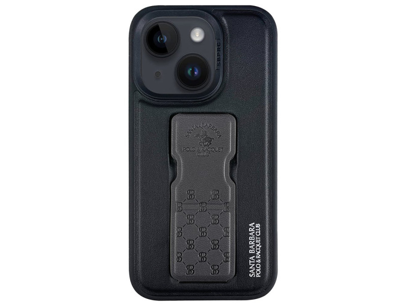Santa Barbara Polo Racquet Club iPhone 14 Parker Stand Kapak - Gri