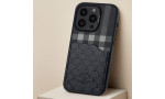 Santa Barbara Polo Racquet Club iPhone 14 Plaid Kartvizitli Kapak - Kırmızı