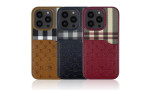 Santa Barbara Polo Racquet Club iPhone 14 Plaid Kartvizitli Kapak - Siyah