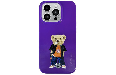 Santa Barbara Polo Racquet Club iPhone 14 Pro Chuck Kapak - Mor