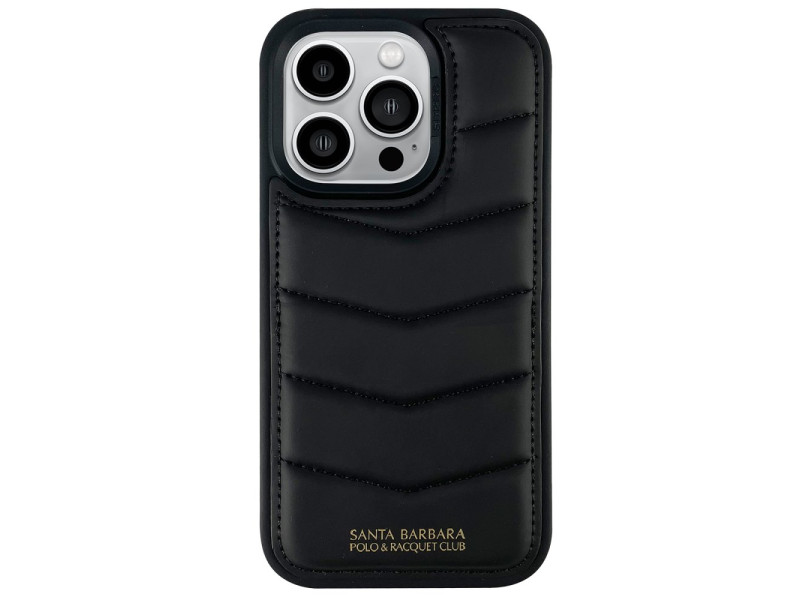 Santa Barbara Polo Racquet Club iPhone 14 Pro Clyde Stand Kapak - Siyah