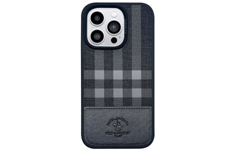 Santa Barbara Polo Racquet Club iPhone 14 Pro Cyril Magsafe Kapak - Siyah