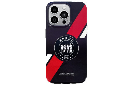 Santa Barbara Polo Racquet Club iPhone 14 Pro Max Alden Kapak - Siyah