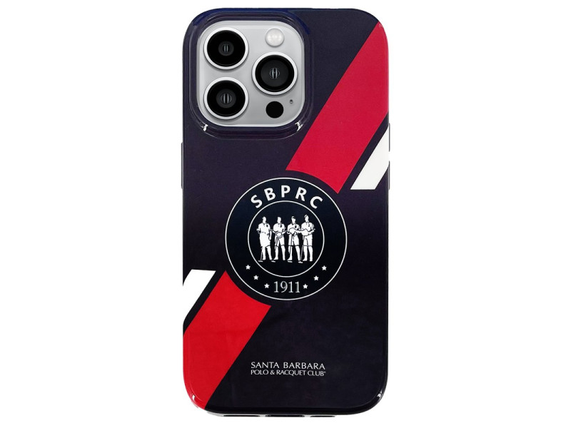 Santa Barbara Polo Racquet Club iPhone 14 Pro Max Alden Kapak - Siyah
