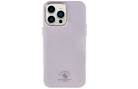 Santa Barbara Polo Racquet Club iPhone 14 Pro Max Aurora Simli Kapak - Pembe