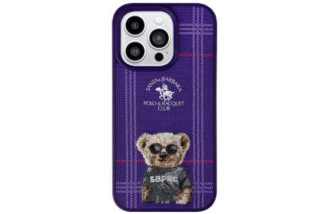 Santa Barbara Polo Racquet Club iPhone 14 Pro Max Dustin Kapak - Mor