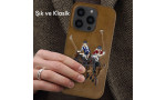 Santa Barbara Polo Racquet Club iPhone 14 Pro Max Jockey Deri Kapak - Mor