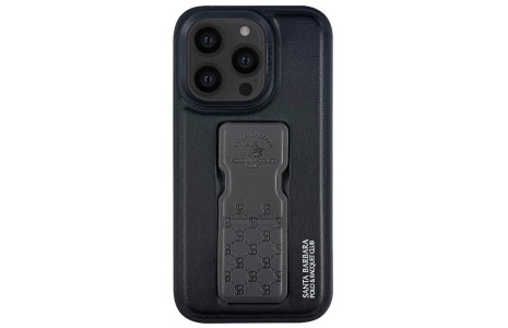 Santa Barbara Polo Racquet Club iPhone 14 Pro Max Parker Stand Kapak - Gri