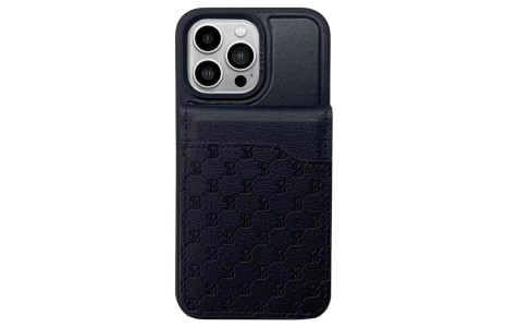 Santa Barbara Polo Racquet Club iPhone 14 Pro Max Timothy Cüzdanlı Standlı Kapak - Siyah