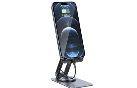 Yesido C184 Ayarlanabilir 360 Derece Masaüstü Telefon Standı - Siyah