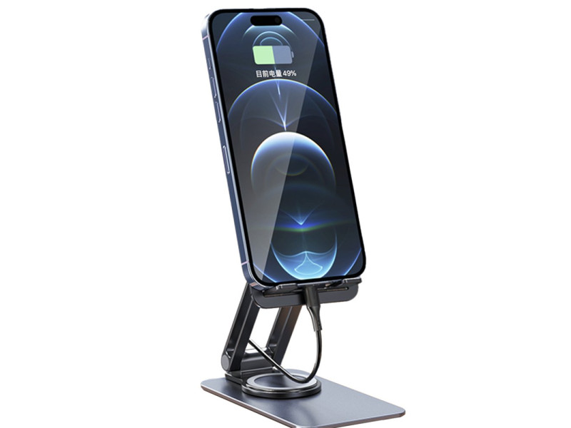 Yesido C184 Ayarlanabilir 360 Derece Masaüstü Telefon Standı - Siyah