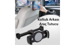 Yesido C29 360 Derece Ayarlanabilir Klipsli Koltuk Arkası Telefon Tablet Tutucu - Siyah