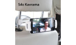 Yesido C29 360 Derece Ayarlanabilir Klipsli Koltuk Arkası Telefon Tablet Tutucu - Siyah