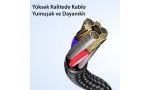 Yesido CA109 3M 2A Usb to Lightning Hızlı Şarj Kablosu - Siyah