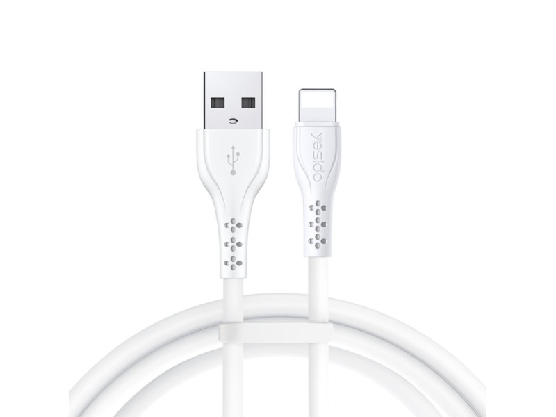 Yesido CA71 1M 2A Usb to Lightning Hızlı Şarj Kablosu - Beyaz