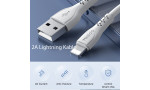 Yesido CA71 1M 2A Usb to Lightning Hızlı Şarj Kablosu - Beyaz