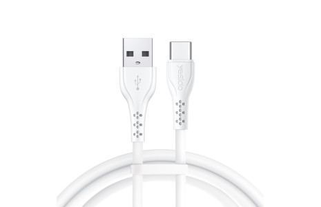 Yesido CA71 1M 2A Usb to Type-C Hızlı Şarj Kablosu - Beyaz