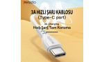 Yesido CA71 1M 2A Usb to Type-C Hızlı Şarj Kablosu - Beyaz